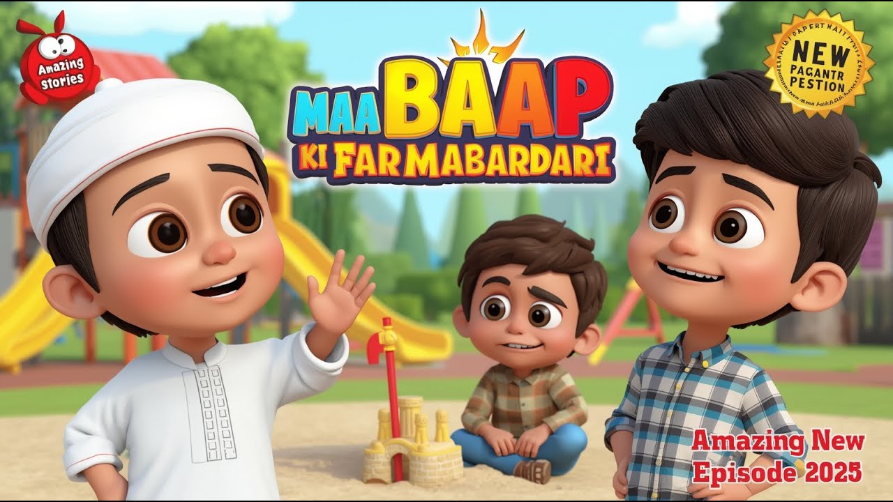 Maa Baap Ki Farmabardari | والدین کی فرمانبرداری | Islamic Moral Story | Islamic Kids Official