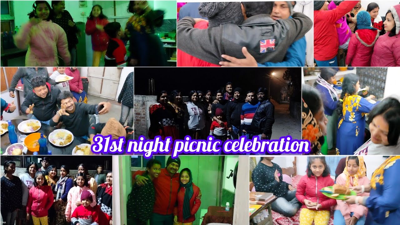 31st night picnic celebration||2023কে পেছনে ফেলে 2024কে welcome জানালাম সবাই মিলে একসাথে