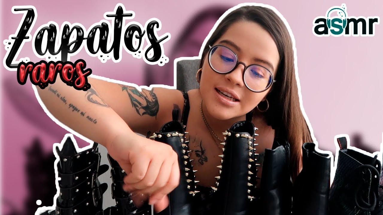 ASMR | SONIDOS CON MIS ZAPATOS MÁS EXTRAÑOS