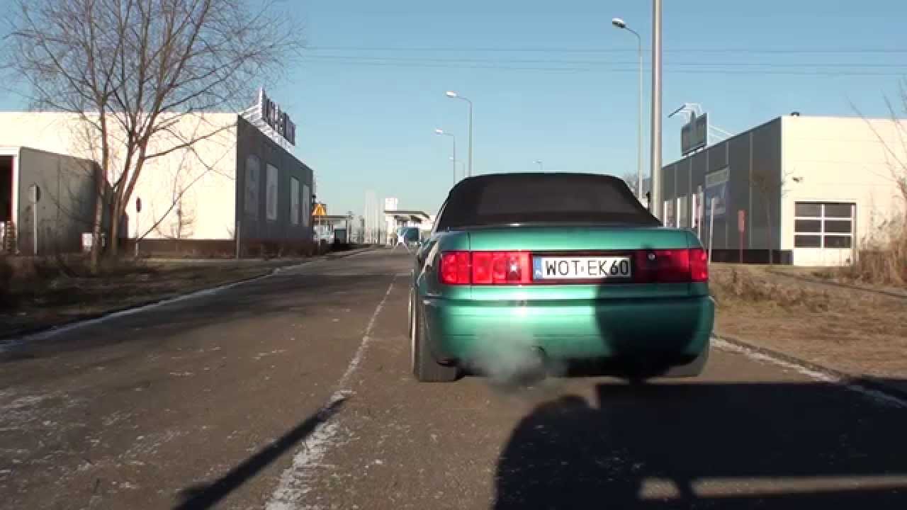 Audi Cabrio V6 Dual Exhaust H-Pipe by ATLAS zimą