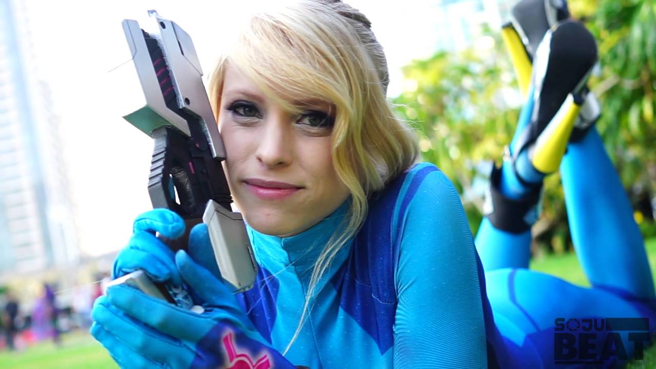 @yourhornedangel as Zero Suit Samus at San Diego Comic Con 2016