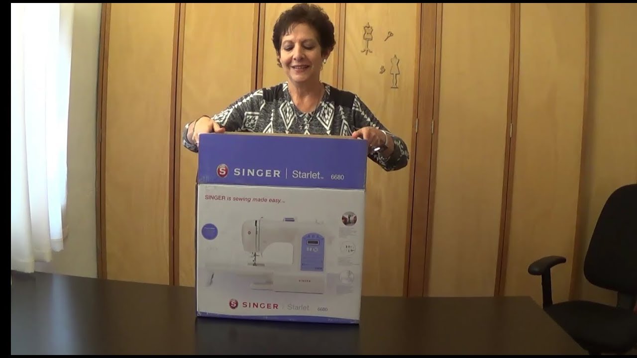 Unboxing Maquina de coser Singer mod: Starlet 6680