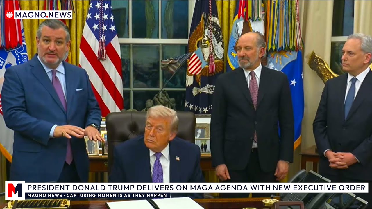 🇺🇸 President Donald Trump Delivers on MAGA Agenda with AI Executive Order at The White House [LIVE]