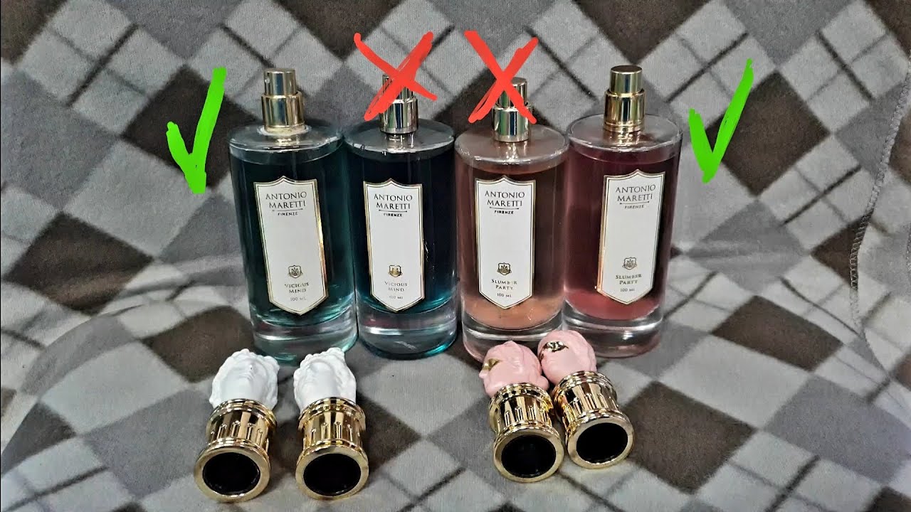 Antonio Maretti сравнение оригила из Летуаль с подделкой из Wildberries.