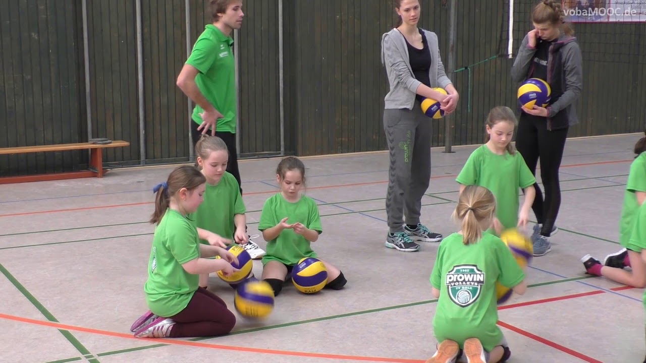 Vom Prellen zum Pritschen - proWIN Volleys TV Holz