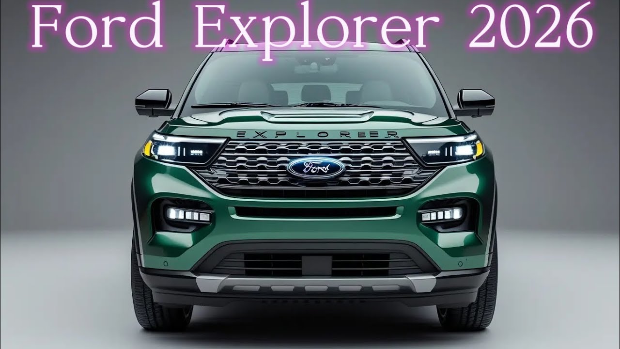 2026 Ford Explorer Review | Bold Design, Powerful Performance & Ultimate SUV Comfort