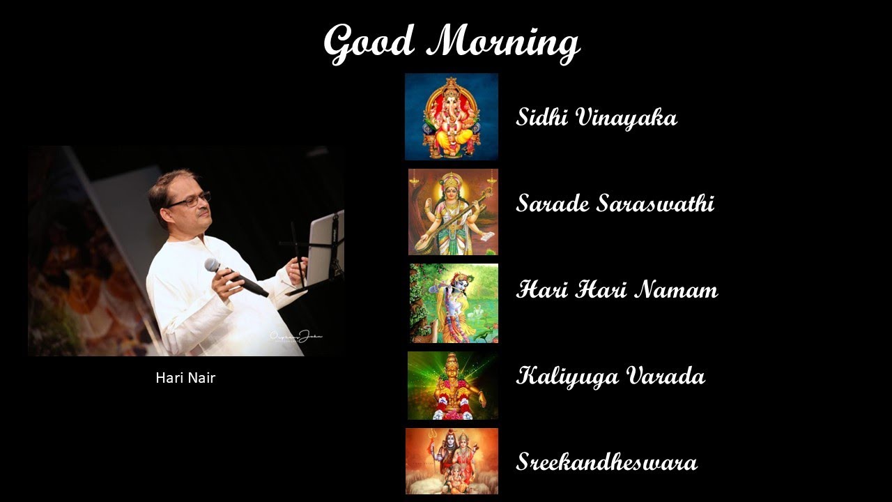 Good Morning