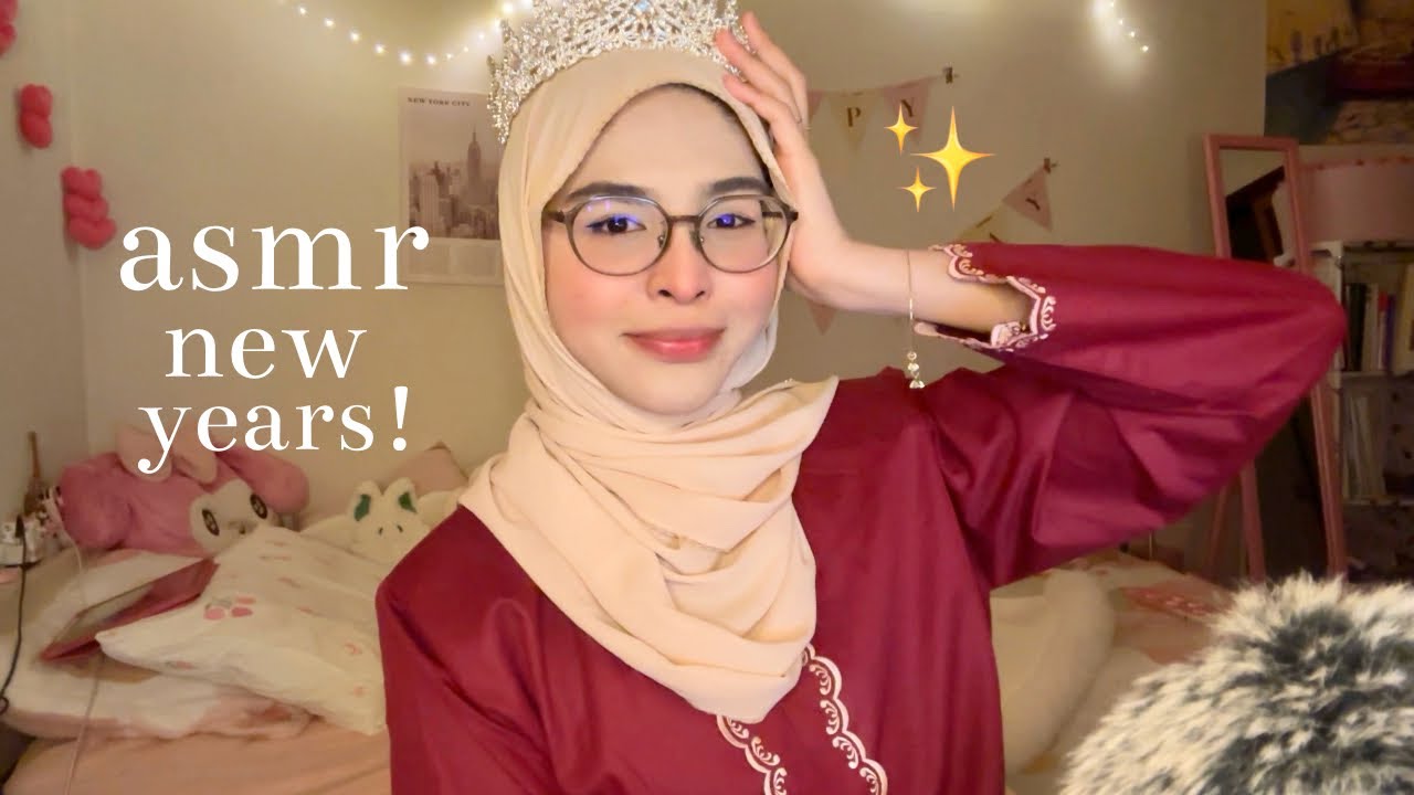 ASMR ♡ NEW YEARS AND BIRTHDAY HAUL 🎂🎊 (malay/eng)