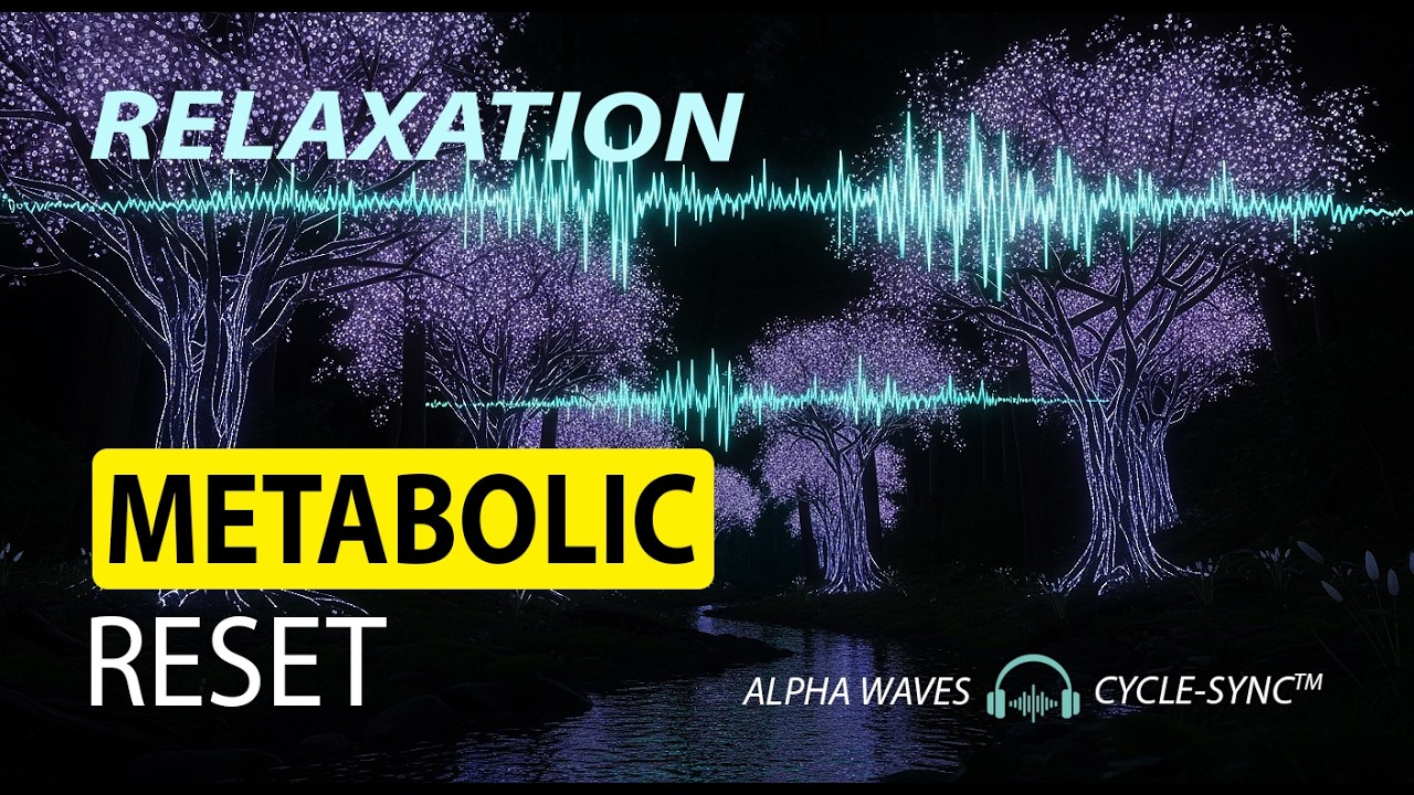 Relaxation • Metabolic Reset | 90-100 Hz Alpha Waves | Cycle-Sync™