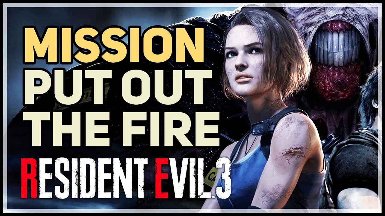 Put out the fire Reactivate power at the substation Resident Evil 3