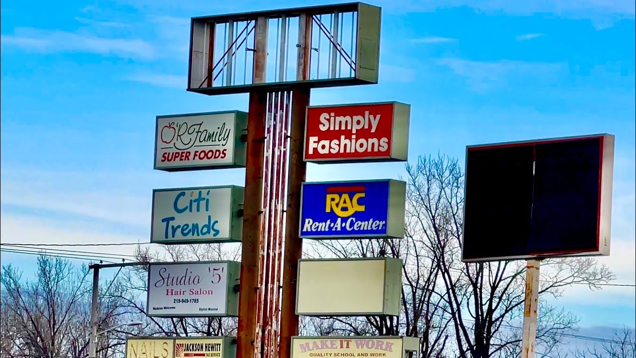 TRI-CITY PLAZA (Eerie & Empty) Strip Mall in Gary, Indiana ~ EXPLORING NORTHWEST INDIANA