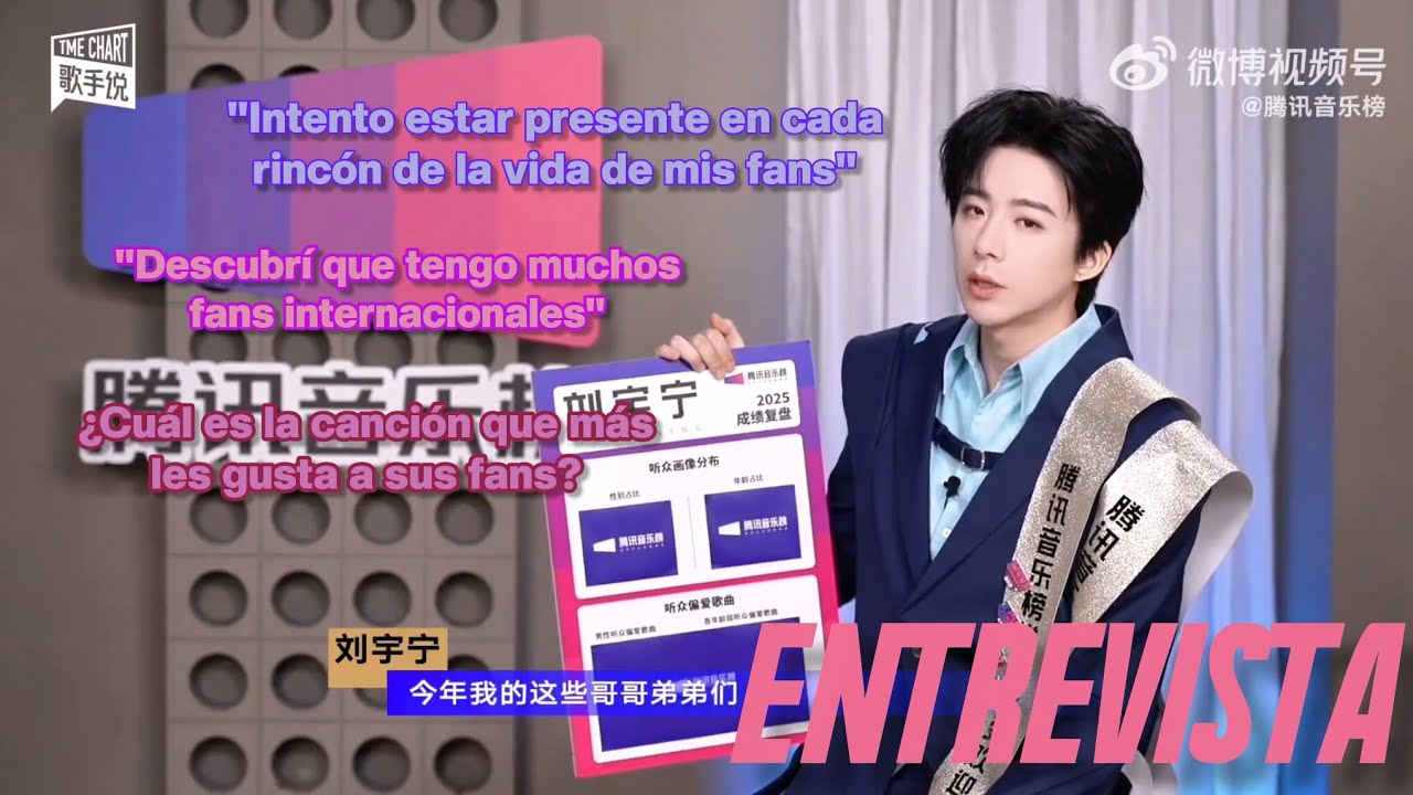 Singer Talk: Liu Yuning | Entrevista para Tencent Music Chart 