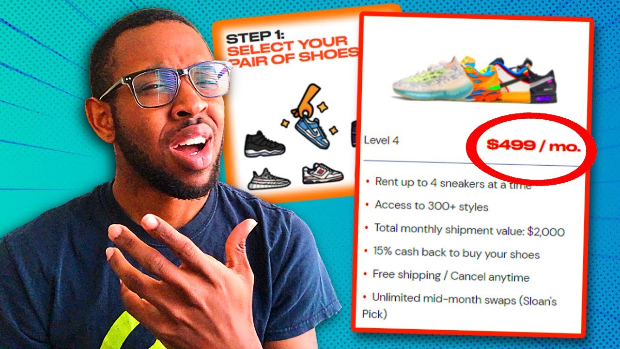 $500 to RENT Sneakers? (KYX World)