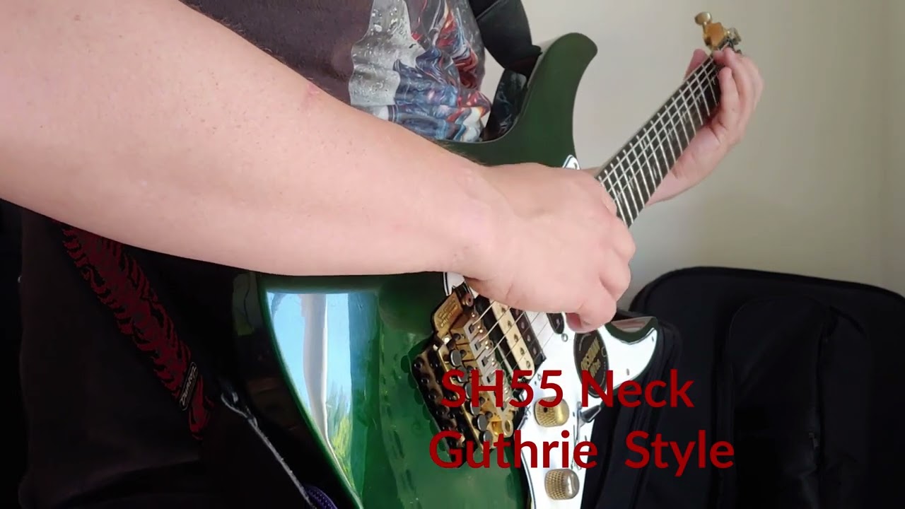 Seymour Duncan SL-55 SL-55N SL-55B Seth Lover Guitar Pickup Set - No Talking Tones, Review and Specs