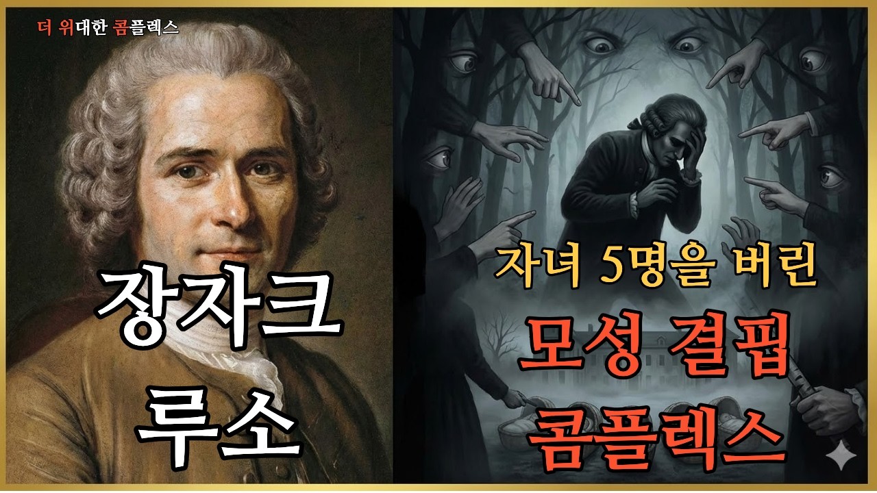 [장자크 루소] 자녀 5명을 고아원에 버린 남자가 어떻게 인류 역사를 바꿨나 #루소 #콤플렉스 #명언 #자기개발