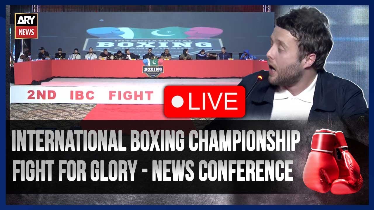 🔴LIVE || International Boxing Championship &ndash; Fight for Glory || ARY News Live