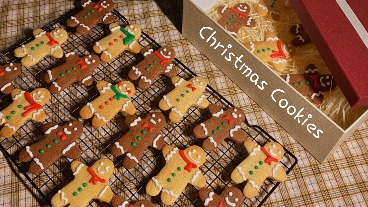 🍪오븐없이도 가능한 버터쿠키 만들기 / 홈베이킹 브이로그 / 노오븐 / no oven baking