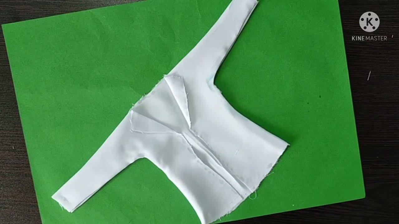 Barbie dress # Doctor's coat  #DIY#mini coat # Barbie costume# white dress