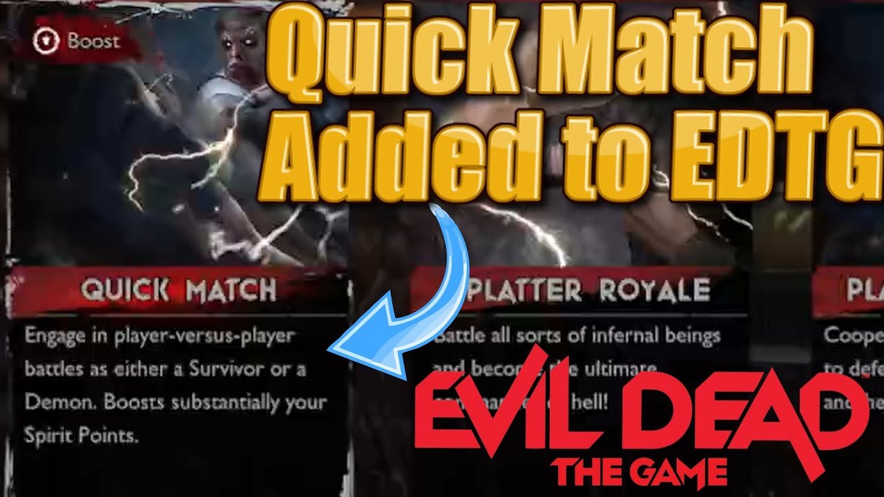 Evil Dead Update drops Quick Play & Shows Signs of Life | Evil Dead: the Game 