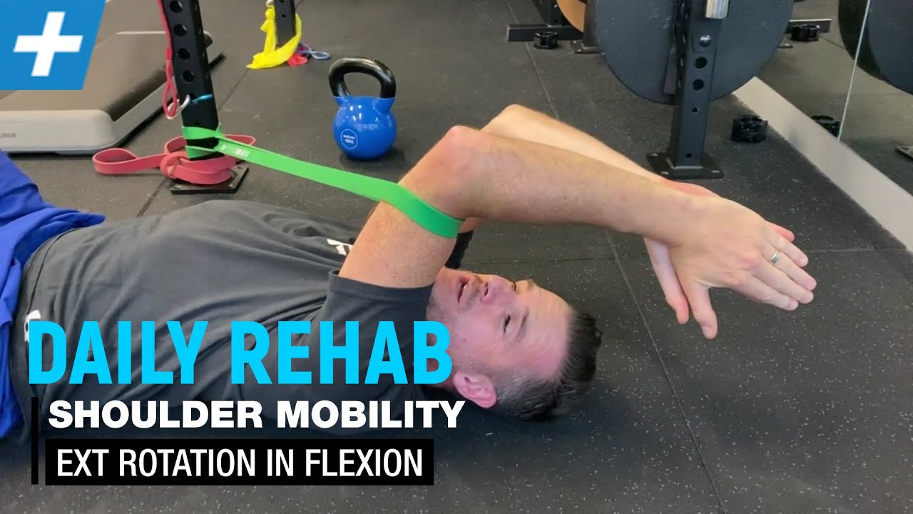 Shoulder External Rotation Mobility in Flexion | Tim Keeley | Physio REHAB