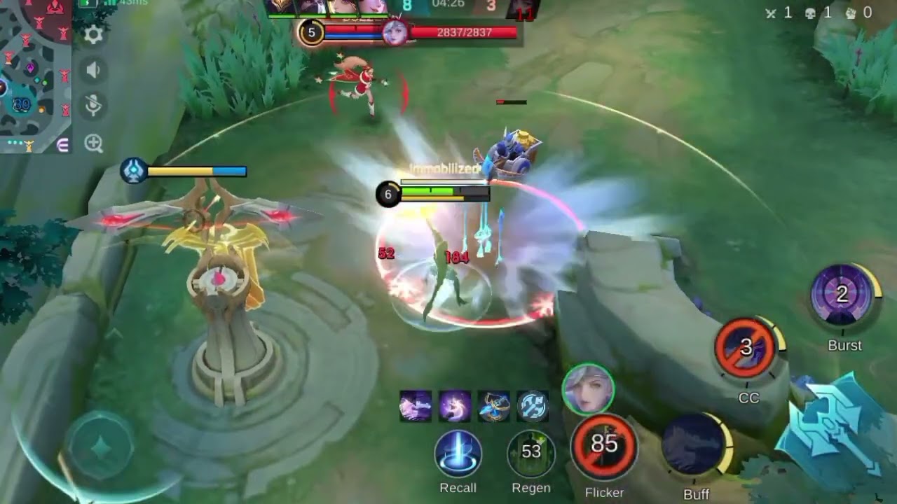 Grabe mag ingat si floryn sa mm na lesly #mobilelegends #mlbb 