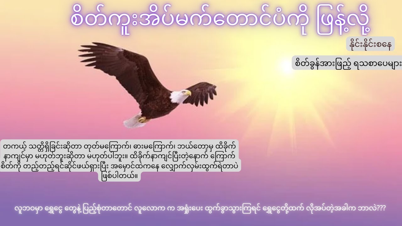 စိတ်ကူးအိပ်မက်တောင်ပံကို ဖြန့်လို့ ၊ နိုင်းနိုင်းစနေ - အချိန်နဲ့အတူ ပျောက်ကွယ်သွားတဲ့ဆူး