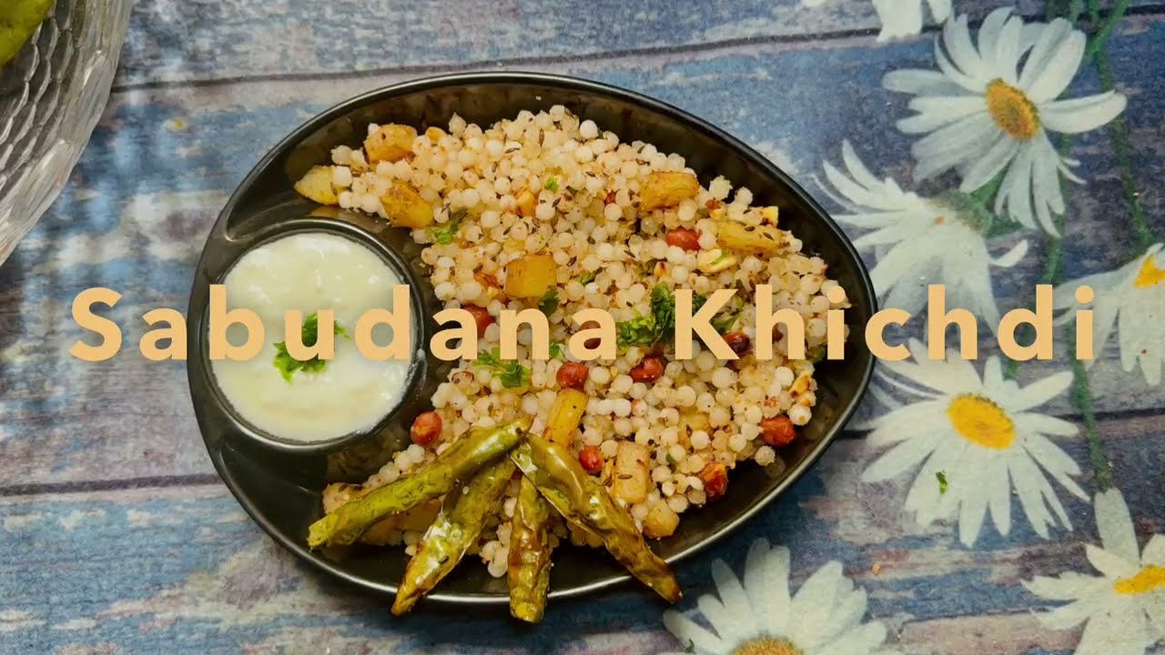 Maharashtrian Sabudana Khichdi | Fluffy, Non-Sticky with Peanut & Potato