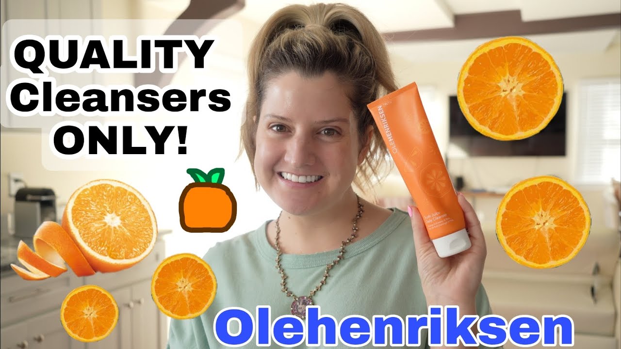Olehenriksen Truth Juice Gel Cleanser- Mid-Level Luxury Skincare Review!