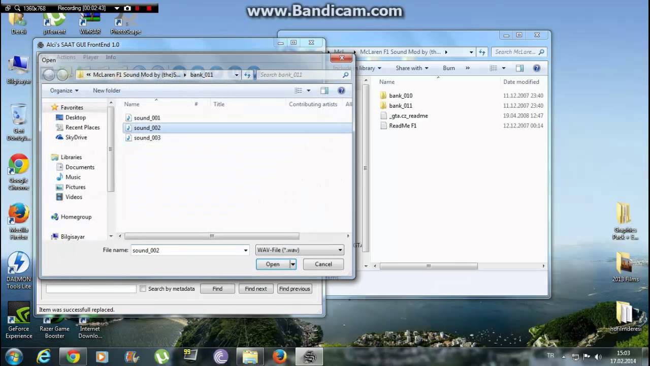 GTA San Andreas Araba Sesleri Ekleme - Adding GTA San Andreas Car Audio