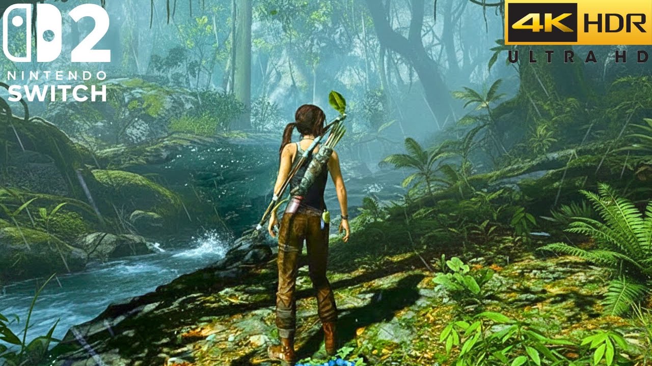 Tomb Raider Definitive Edition (Switch 2) 4K 60FPS HDR Геймплей (версия для Switch 2)