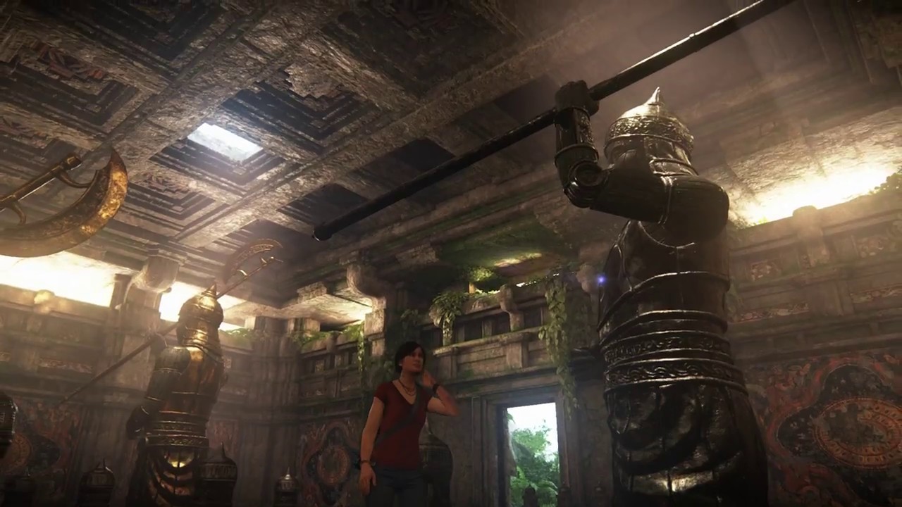 Uncharted the lost leagacy Statue puzzle