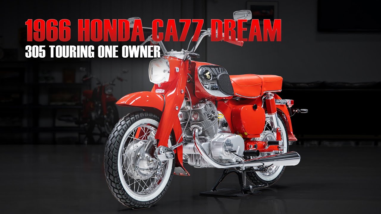 Honda CA77 Dream 305 Touring 1966 года — один владелец!