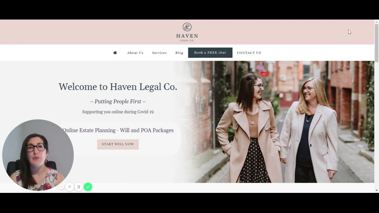 Haven Legal Co    Lawyers don't have to be daunting