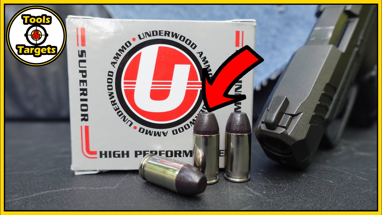 Вишневая бомба! .... Тест патронов Underwood Hardcast .380 Auto +P!