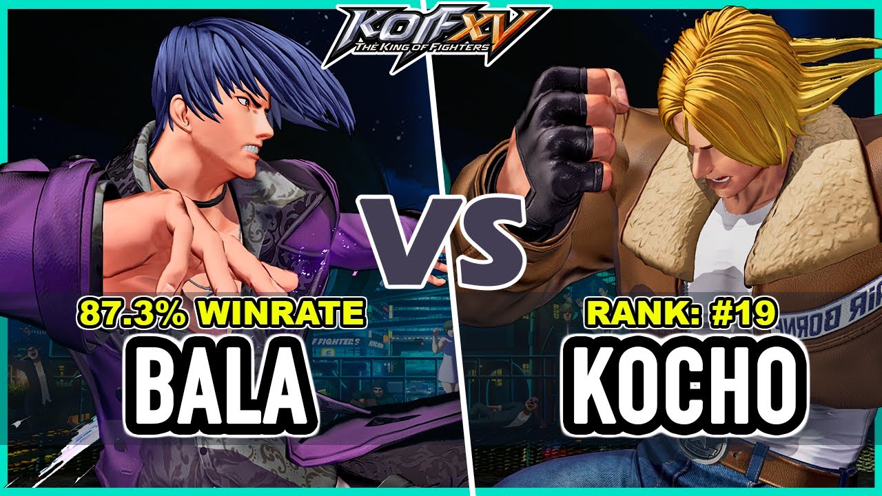 KOF XV 🔥 Bala (Iori/Yamazaki/K') vs Shinobu Kocho (Terry/Yashiro/Clark) 🔥 Steam