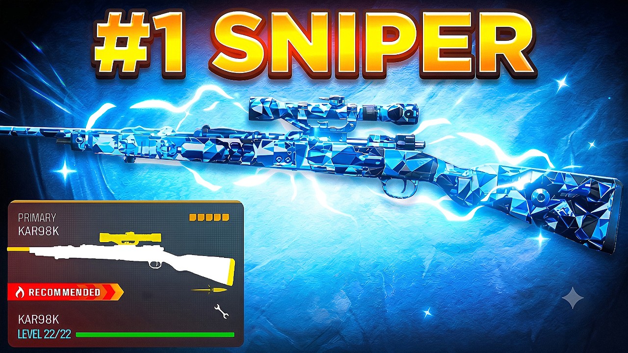 the *ONE SHOT* KAR98 LOADOUT in WARZONE! 😍 (Best KAR98 Class Setup) - BO7