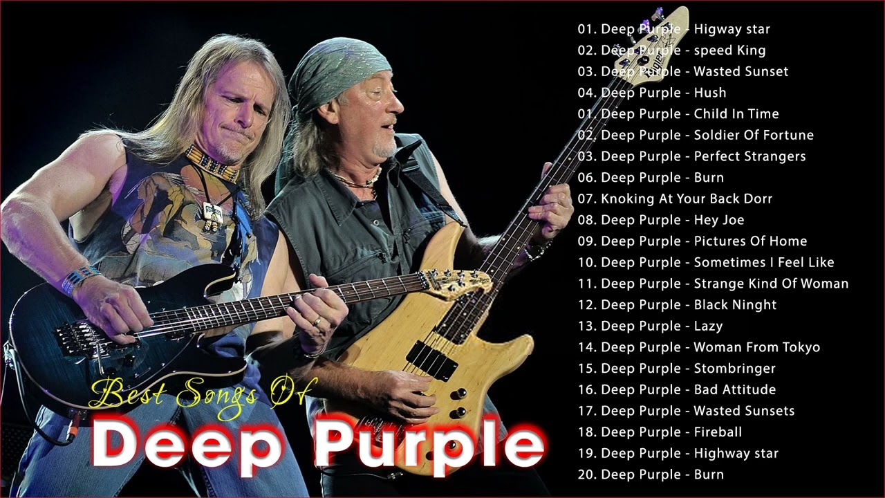 DEEP PURPLE Greatest Hits Full album 2023 - DEEP PURPLE Greatest Hits 2023 -  DEEP PURPLE