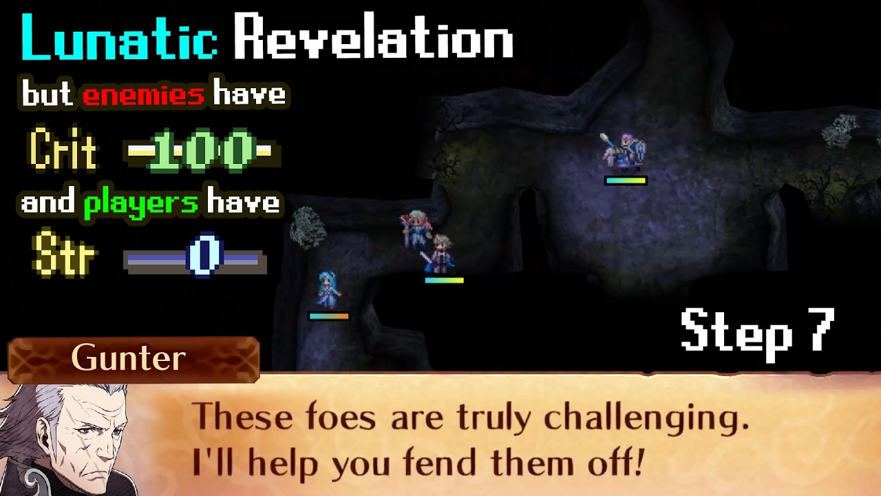 Revelation Step 7: Realize that Gunter is actually really good in this challenge, somehow