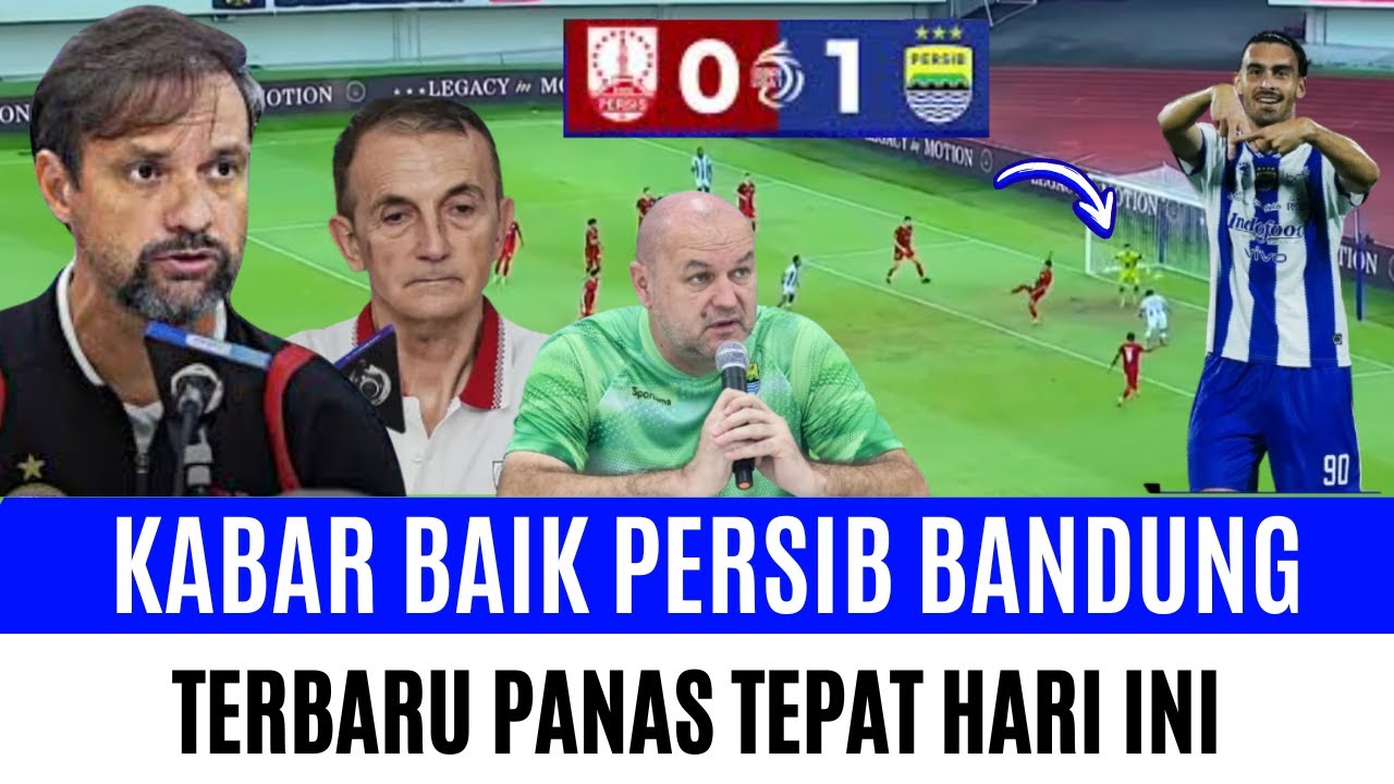 MEMALUKAN❗Pelatih PERSIJA Ogah Akui Kemenangan Persib❗Pelatih Persis Kagum Sebut PERSIB Juara Lagi❗