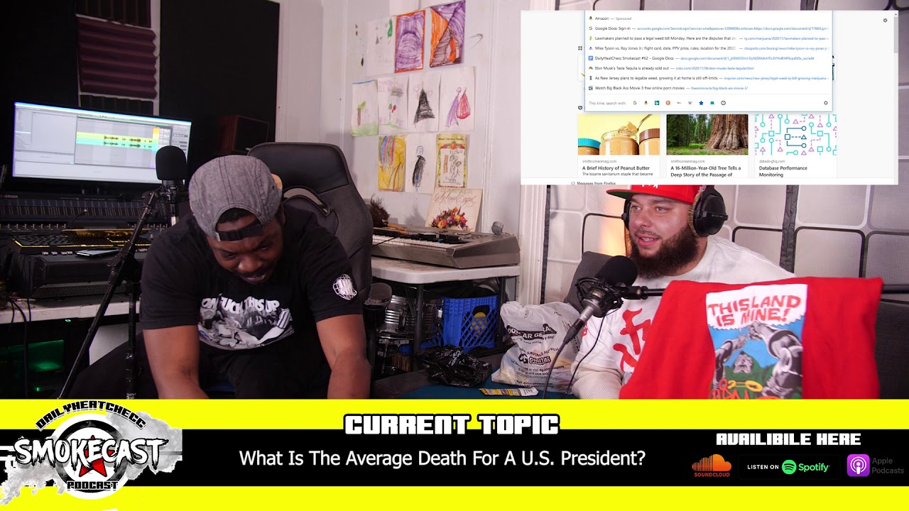 What Is The Average Death Of A United States President | DailyHeatChecc Smokecast