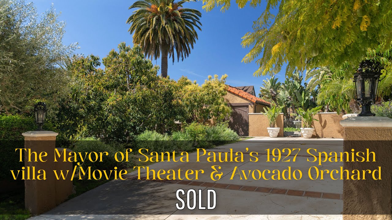 🥑 1927 Mayor’s House in Santa Paula, CA