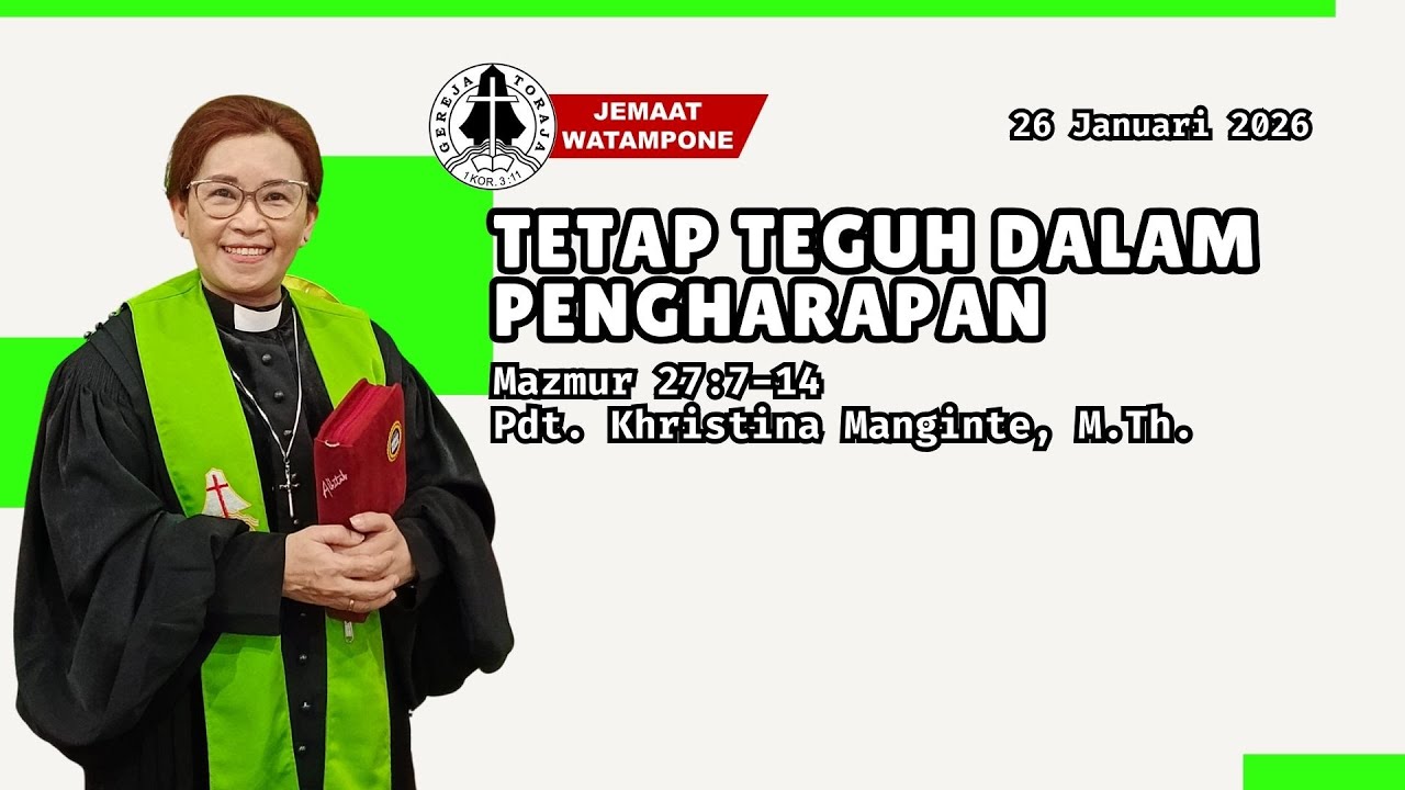 Tetap Teguh Dalam Pengharapan