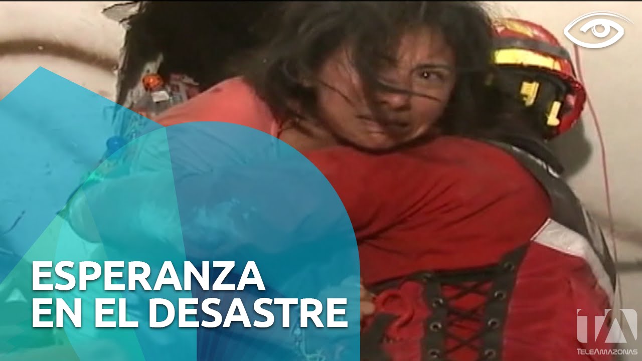 Esperanza tras el desastre -  Manta y Portoviejo -Día a Día - Teleamazonas