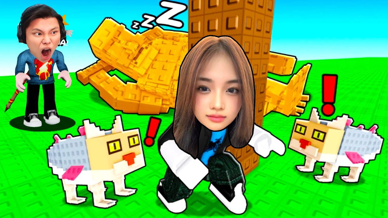 Mochi & JayGray Troll ĐỪNG ĐÁNH THỨC Brainrot đang ngủ❌😴 | Roblox