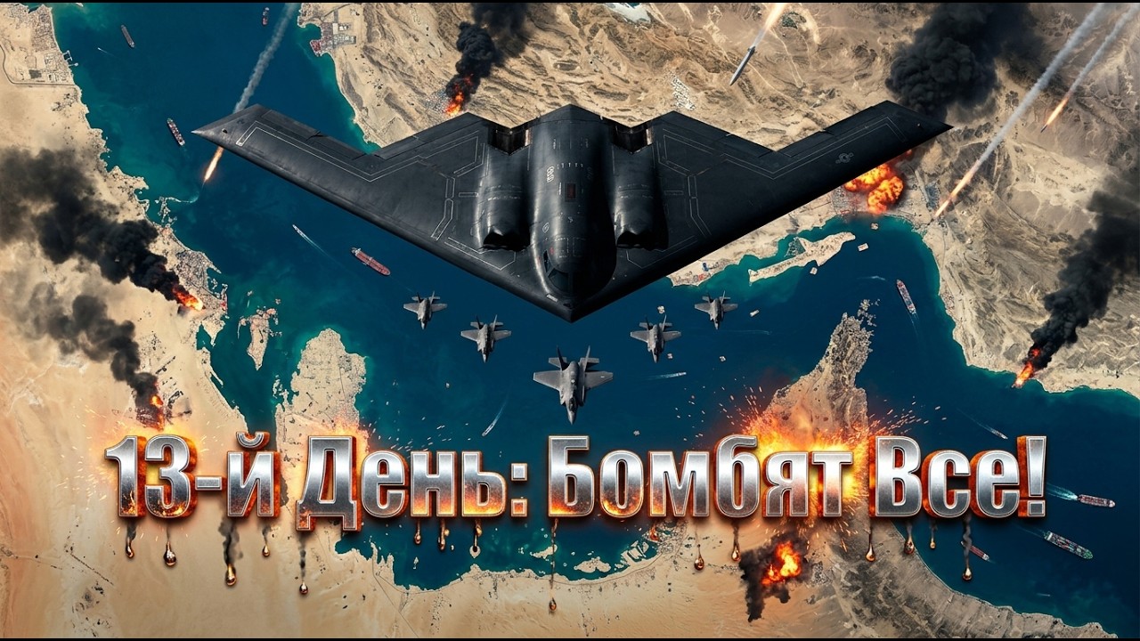 13й день. Бомбят Все. Остров Израиль is live!