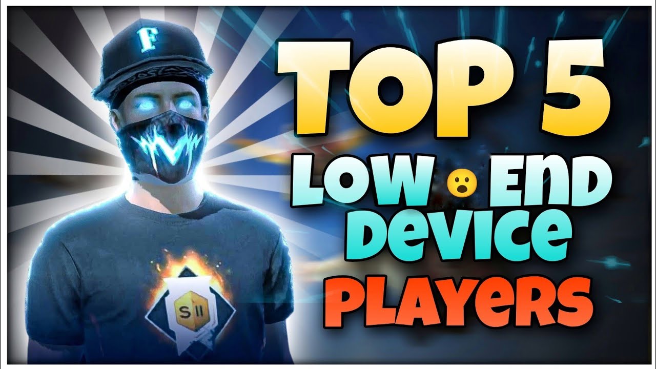 TOP 5 LEGENDS LOW END DEVICE BEST PLAYERS | 1,2,3,4GB RAM - GARENA FREE FIRE🔥