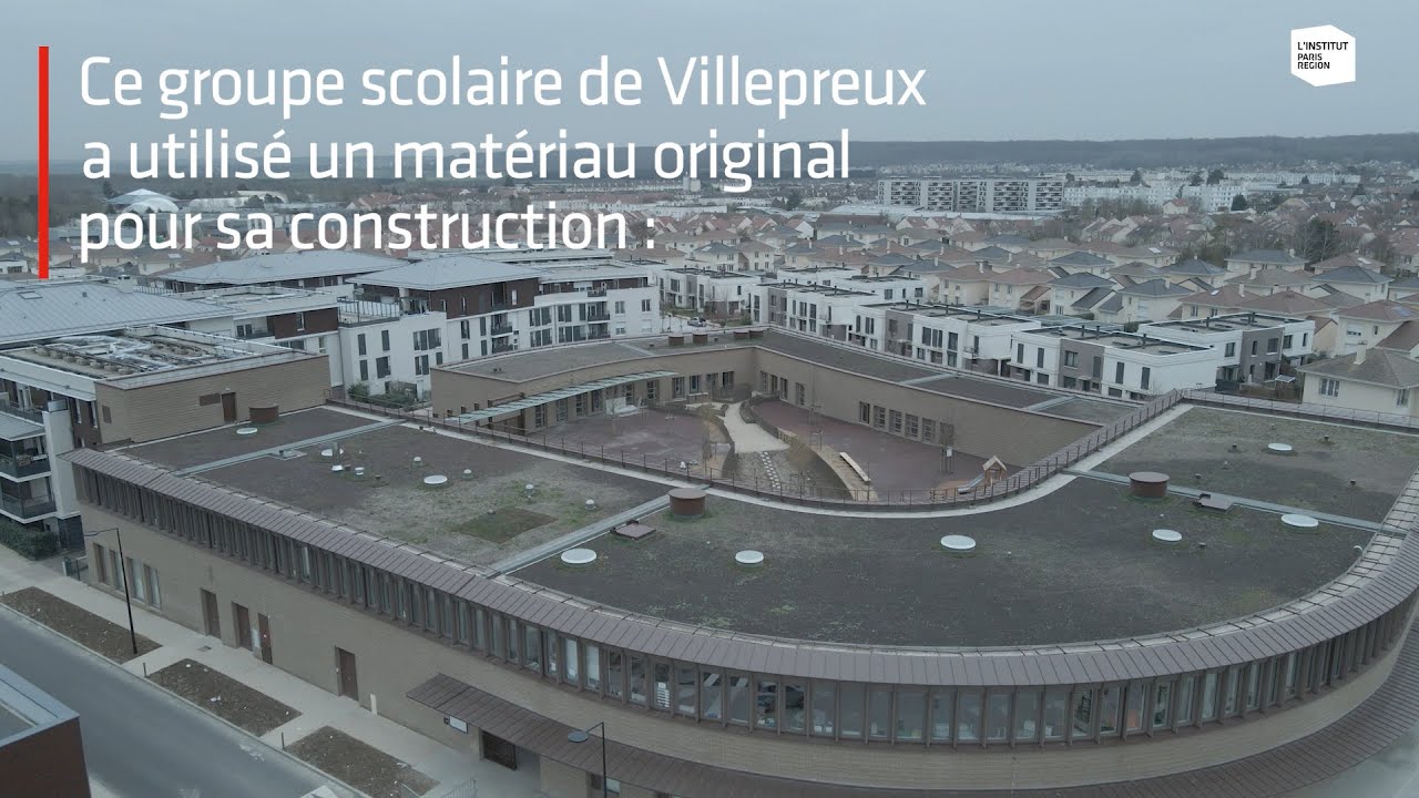 Bâtir l'aménagement circulaire : un groupe scolaire en briques recyclées à Villepreux