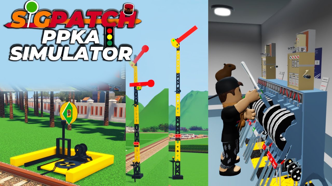 Review SIGPATCH PPKA SIMULATOR Milik B_Playzz | Menjadi PPKA Sinyal Di Roblox Kereta Indonesia