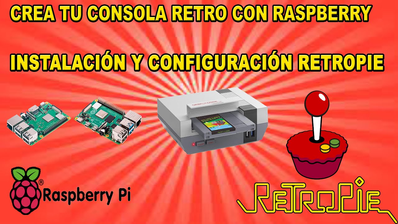 👾 Instalaci&oacute;n y configuraci&oacute;n RETROPIE  en RASPBERRY PE 4 / 3B+ | 🎮Crea tu consola retro 🎮