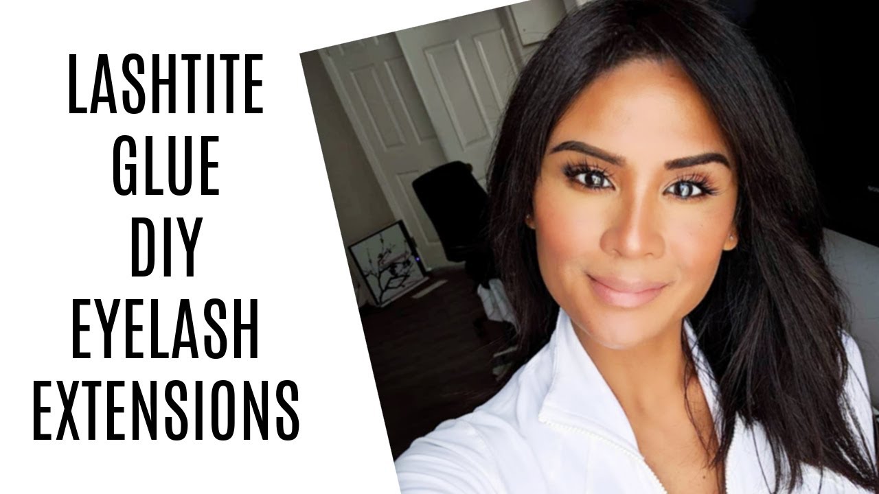 Lashtite Glue DIY Eyelash Extensions - Apply Under My Lashes For A More Natural Look!